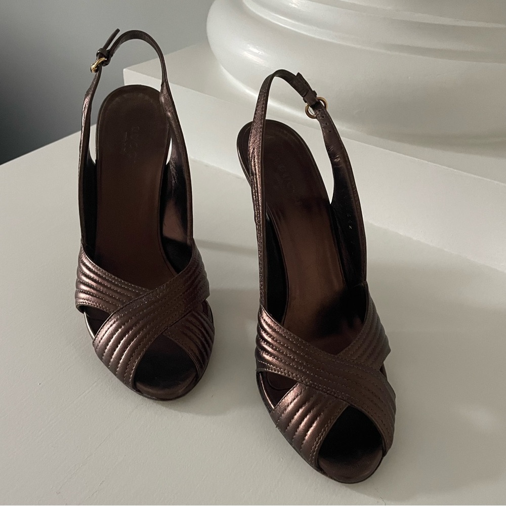 Gucci Slingback Heels
